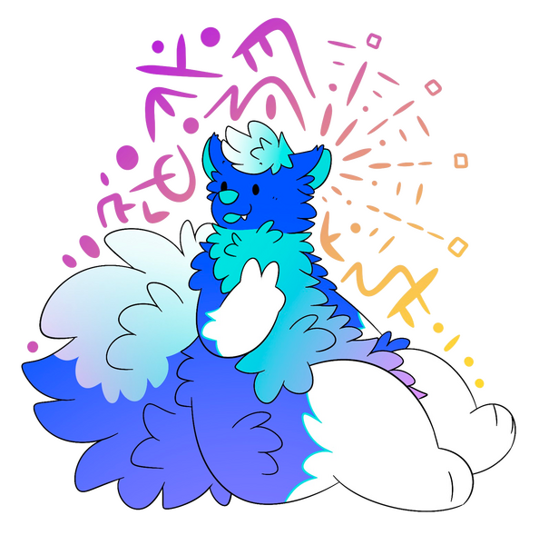 blue doggy